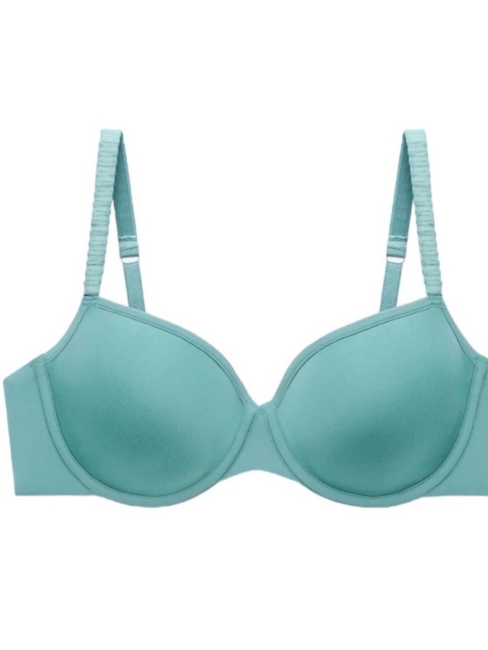 ThirdLove 24/7 Classic T-Shirt Bra in Hazy Turquoise Green   34C1/2 (HALF SIZE)